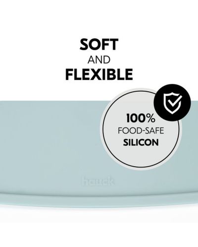 Силиконова подложка за стол за хранене Hauck - Alpha+/Beta+, зелена - 4