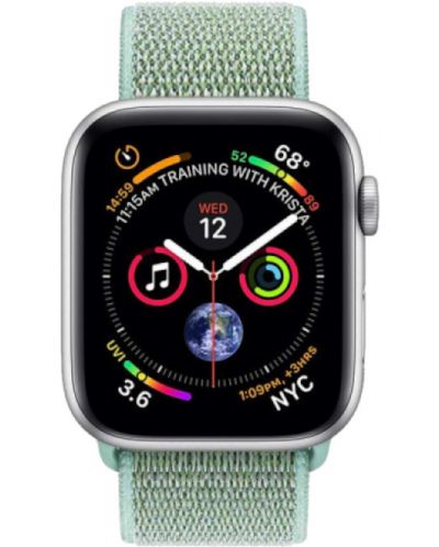 Каишка OEM - Silicone, Apple Watch, 38/40 mm, зелена - 1