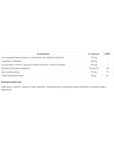 Силимарин и артишок, 30 капсули, PharmaS - 2