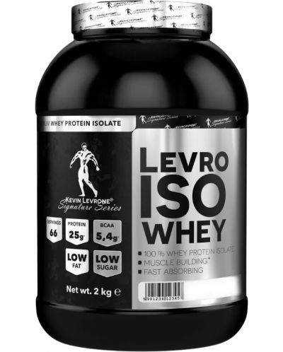 Silver Line LevroISO Whey, кафе-фрапе, 2 kg, Kevin Levrone - 1