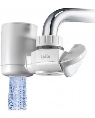 Система Laica - Venezia и бутилка Inox 0.5 l, бяла - 2
