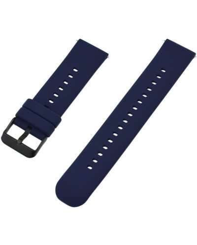 Силиконова каишка Xmart - Watch Band, 22 mm, синя - 1