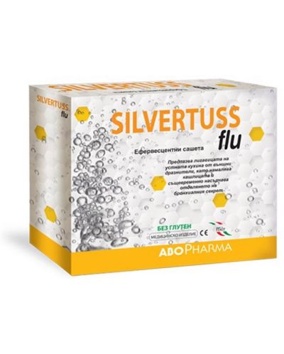 Silvertuss Flu, 10 сашета, Abo Pharma - 1