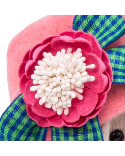 Плюшена играчка Budi Basa - Зайка Ми бебе, с шапка и креп рокля, 15 cm - 5