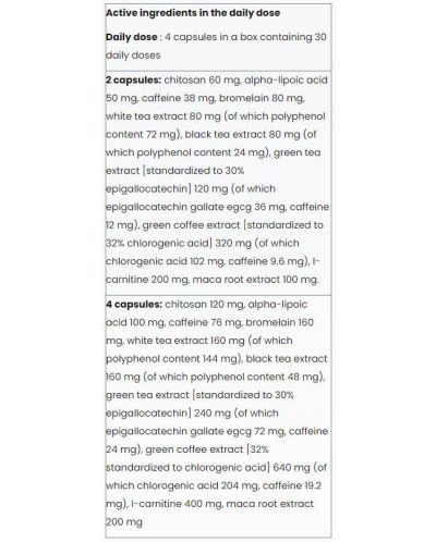 Six Pack Formula, 120 капсули, Nutriversum - 3