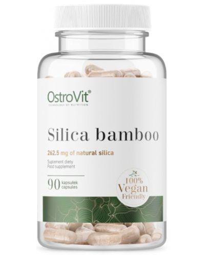 Silica bamboo, 90 капсули, OstroVit - 1