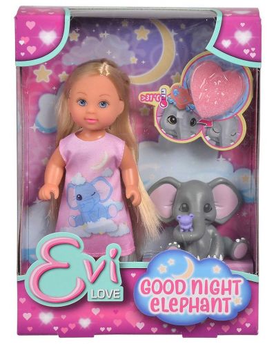 Кукла Simba Toys Evi Love - Еви, със слонче - 2