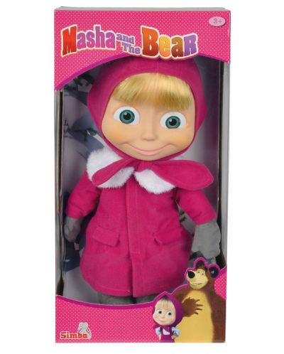 Кукла Маша и Мечока Simba Toys - Маша в зимни дрешки - 2