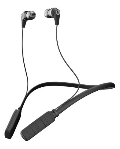 Безжични слушалки с микрофон Skullcandy - Ink'd 2.0, черни/сиви