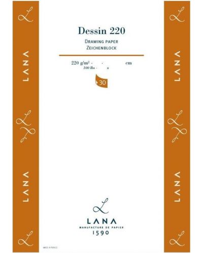 Скицник Lana Dessin - A3, 30 листа - 1