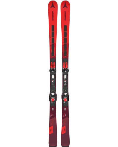 Ски комплект Atomic - Redster G8 Revoshock C + X 12 Gw, червен - 1