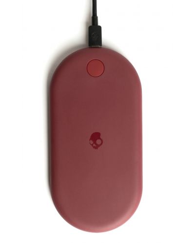 Зарядно устройство Skullcandy - Fuelbase MAX Wireless, червено - 3
