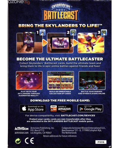 Skylanders Battlecast Battle Pack - 22 карти - 8