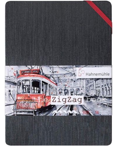 Скицник Hahnemuhle Zig Zag - A6, 18 страници - 1