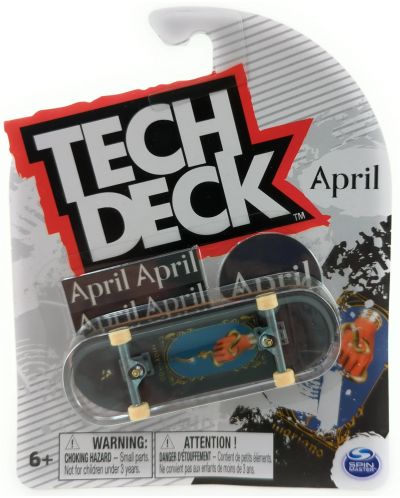 Скейтборд за пръсти Tech Deck - April Mariano - 1