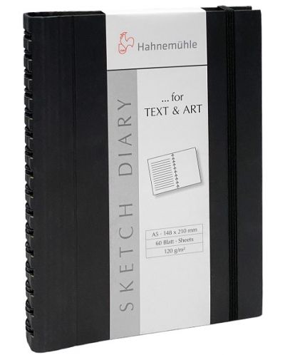 Скицник Hahnemuhle Text & Art - A5, 60 листа - 1