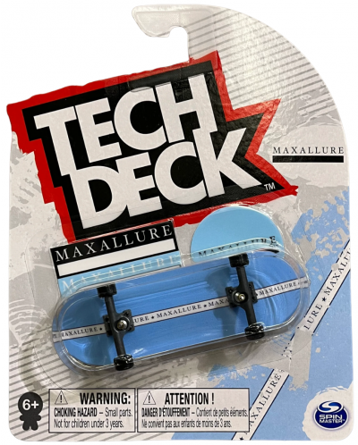 Скейтборд за пръсти Tech Deck - Maxallure Blue Sky - 1