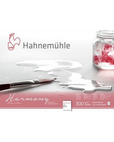 Скицник Hahnemuhle Harmony - А3, студено пресована хартия, 12 листа - 1