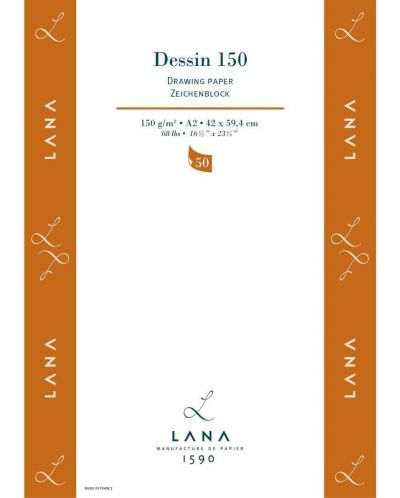 Скицник Lana Dessin - 42 x 59.4, 50 листа - 1