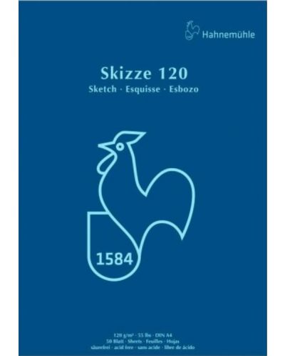 Скицник Hahnemuhle Skizze 120 - A4, 50 листа - 1