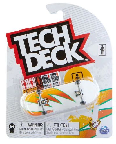 Скейтборд за пръсти Tech Deck - Girl Fata - 1