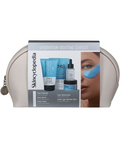 Skincyclopedia Комплект Hydration Routine Expert, с несесер, 5