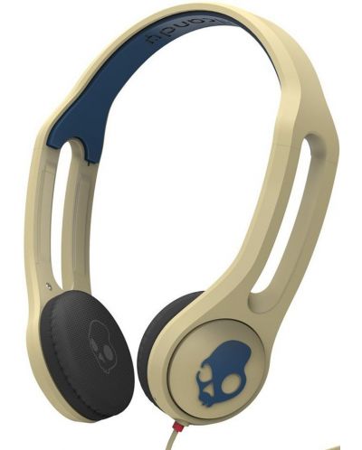 Слушалки Skullcandy - Icon 3, бежови