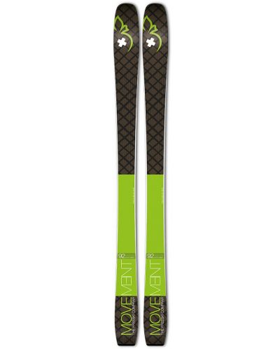 Ски Movement - Axess 92, 185 cm, зелени/черни - 1