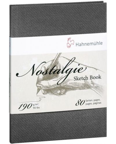 Скицник Hahnemuhle - Nostalgie, A5, 40 листа - 1