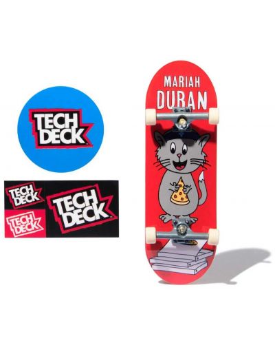 Скейтборд за пръсти Tech Deck - Mariah Duran, Мишле със сирене, Paris 2024 - 2