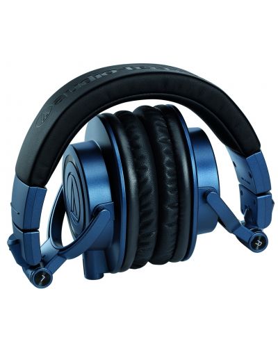 Слушалки Audio-Technica - ATH-M50xDS, черни/сини - 5