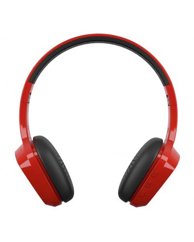 Безжични слушалки с микрофон Energy Sistem - Headphones 1 BT, червени - 2