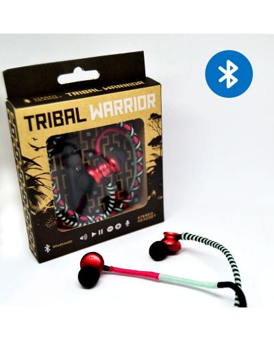 Слушалки Fusion Embassy - Tribal Warrior, розови/сини - 2