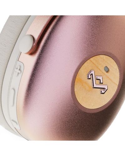 Безжични слушалки House of Marley - Positive Vibration XL, ANC, розови - 4