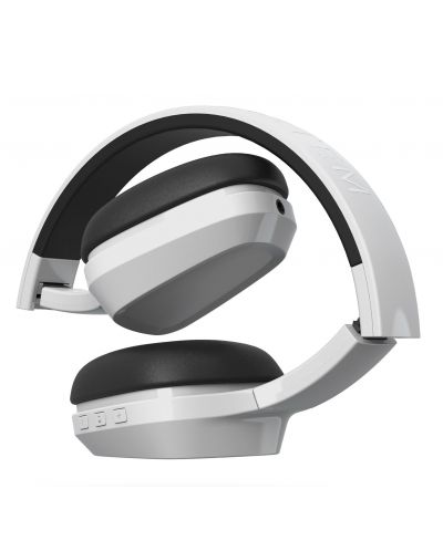 Безжични слушалки с микрофон Energy Sistem - Headphones 1 BT, бели - 4