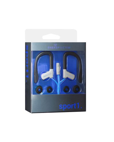 Слушалки Energy Sistem - Earphones Sport 1 Mic, сини - 5