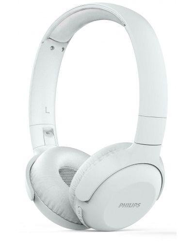 Безжични слушалки с микрофон Philips - TAUH202, бели - 2