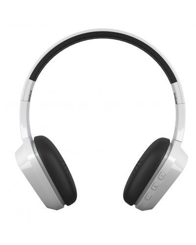 Безжични слушалки с микрофон Energy Sistem - Headphones 1 BT, бели - 2