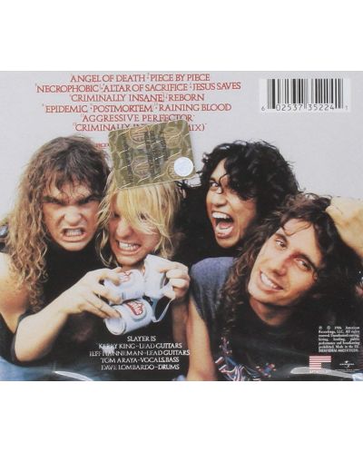 Slayer - Reign In Blood (CD) - 2