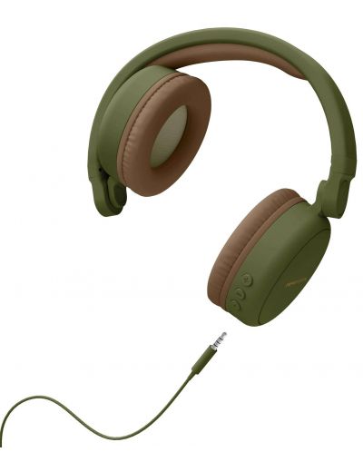 Безжични слушалки с микрофон Energy Sistem - Headphones 2 Bluetooth, зелени - 6