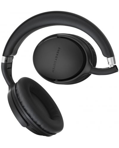Безжични слушалки с микрофон Energy Sistem - Headphones BT Travel 7, ANC, черни - 4