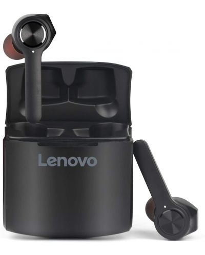 Безжични слушалки Lenovo - HT20, TWS, черни - 3