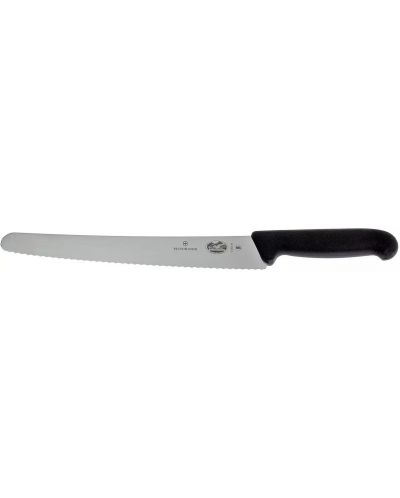 Сладкарски нож Victorinox - Fibrox, 26 cm, черен - 1