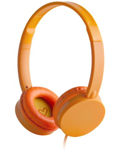 Слушалки Energy Sistem - Headphones Colors, Tangerine - 1