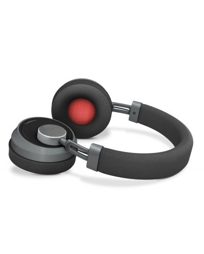Безжични слушалки с микрофон Energy Sistem - Headphones BT Smart 6, Titanium - 3