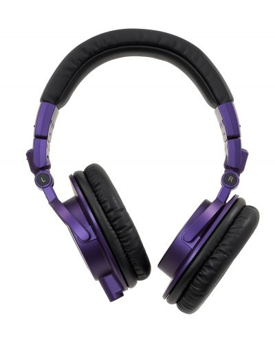 Слушалки Audio-Technica - ATH-M50X Limited Edition, лилави - 2