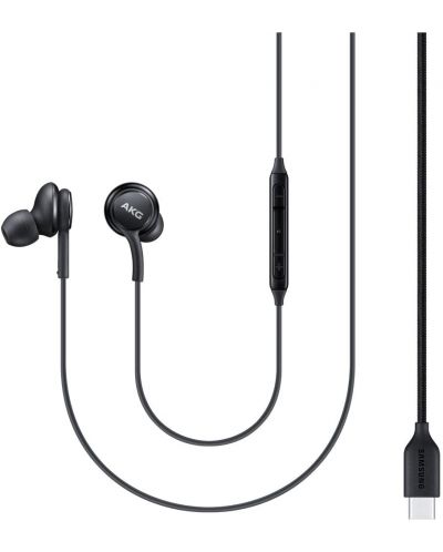 Слушалки с микрофон Samsung - IC100, USB-C, черни - 4