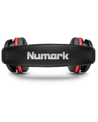 Слушалки Numark - HF175, DJ, черни/червени - 5