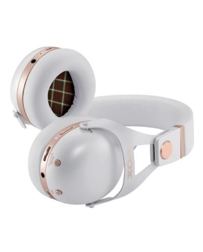 Безжични слушалки VOX - VH Q1, бели/златисти - 2