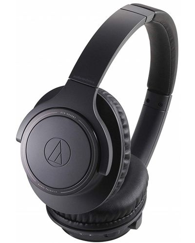 Безжични слушалки с микрофон Audio-Technica - ATH-SR30BTBK, Charcoal Gray - 1